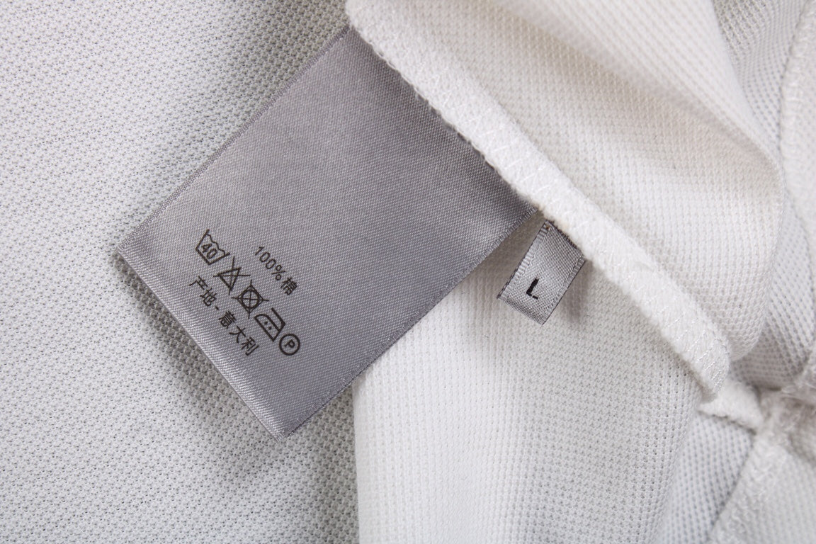 Christian Dior 'Striped Logo' Polo Shirt - outsole - replica sneakers