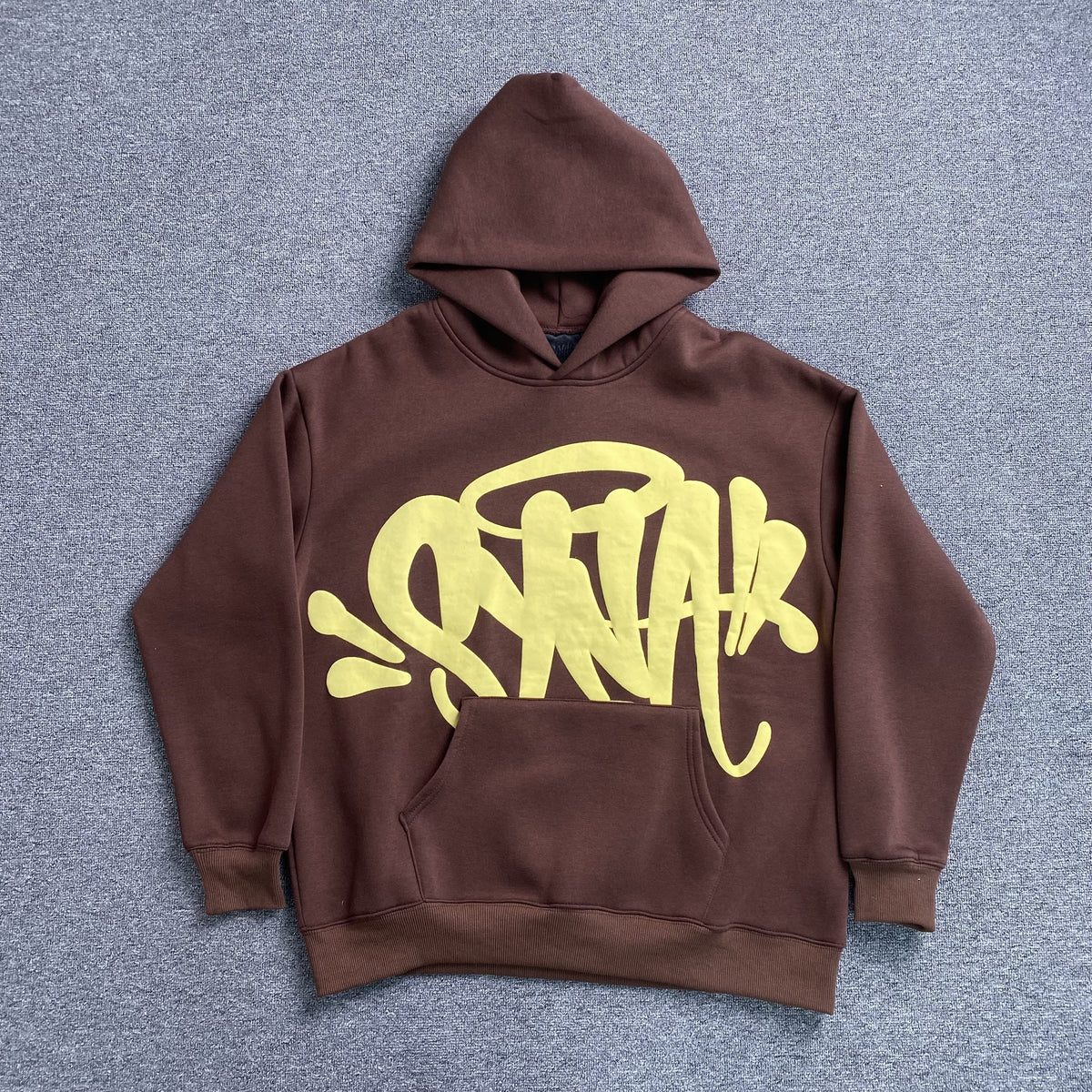 SYNA World Hoodie - Brown Unisex Streetwear Limited Edition