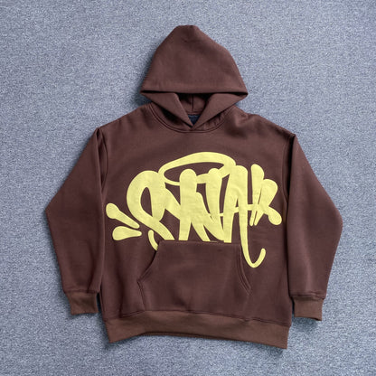 SYNA World Hoodie - Brown Unisex Streetwear Limited Edition