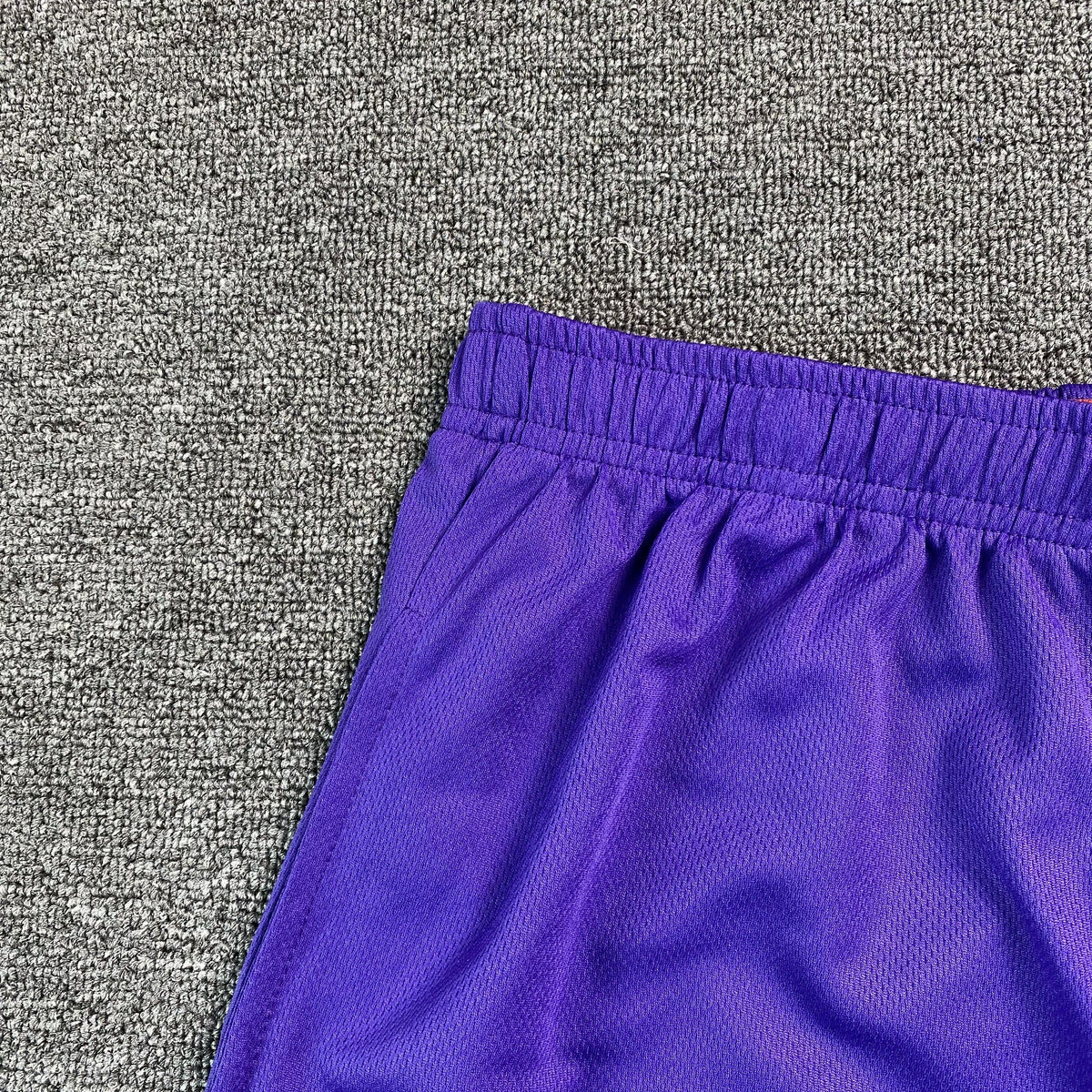 ERIC Emanuel Ee Basic Shorts Purple - - Yellow Unisex Streetwear Limited Edition - The ERIC EMANUEL EE BASIC SHORTS PURPLE/YELLOW - REPLICA bring bold streetwear aesthetics and premium