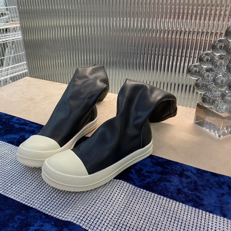 High-Top Sock Sneakers - Black Unisex Streetwear Limited Edition - **High-Top Sock Sneakers** Step into the future of footwear with these high-top sock sneakers. Combining
