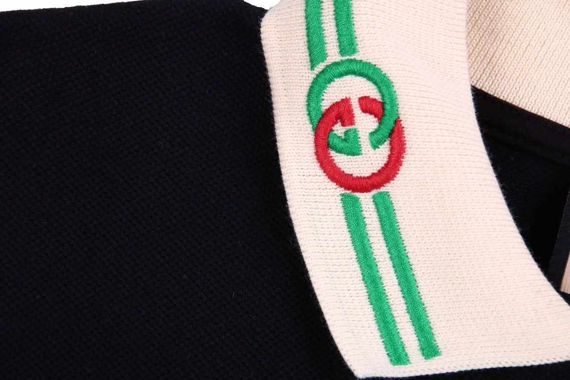 Gucci Polo Shirt - close up - replica sneakers