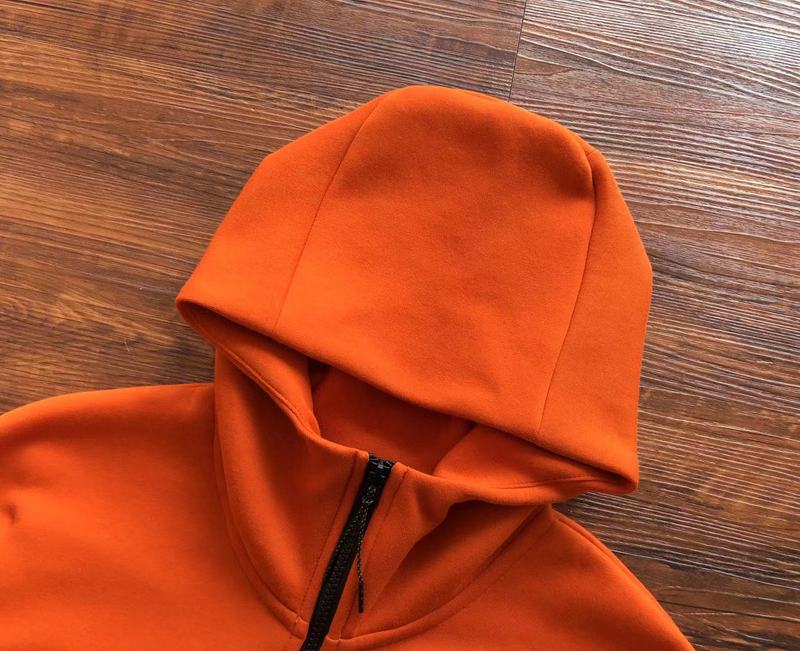 NIKE TECH FLEECE HOODIE x CAMPFIRE ORANGE - detail - replica sneakers