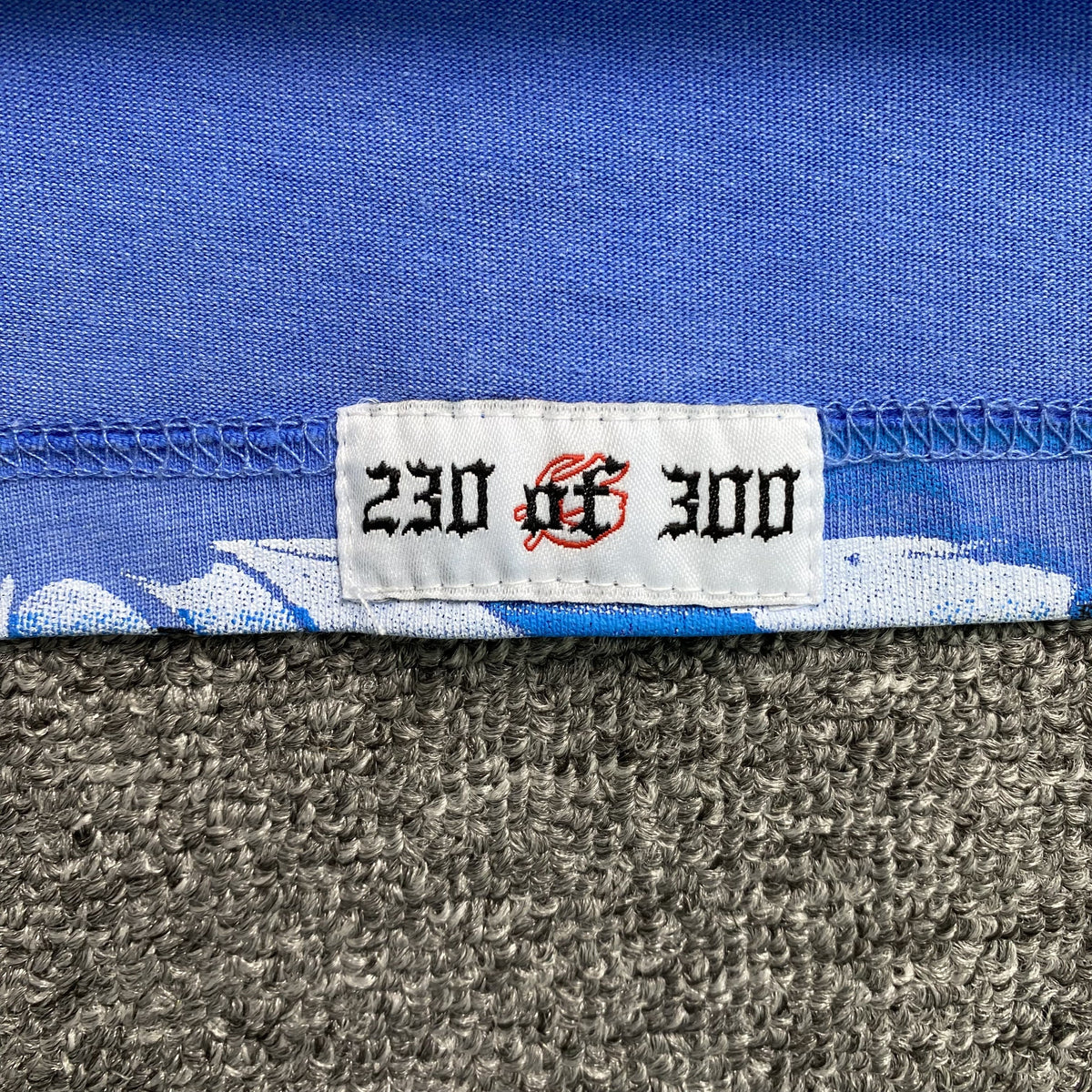 GODSPEED ARTIFICIAL LOVE T-SHIRT WASHED BLUE - outsole - replica sneakers