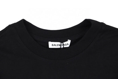 Balenciaga Wave Logo T-Shirt (Black) - insole - replica sneakers