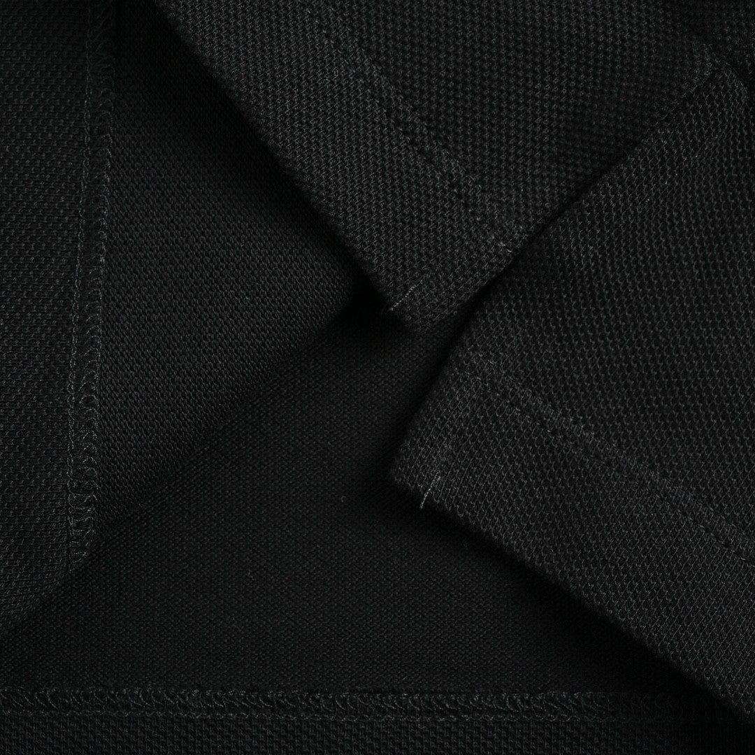 Gucci Polo Shirt with Logo Tape - detail - replica sneakers