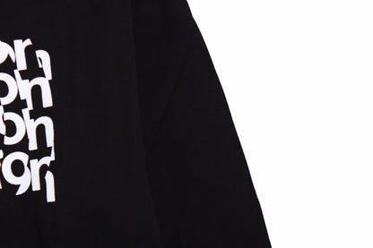 Prada Repeated Logo Sweatshirt - detail - replica sneakers