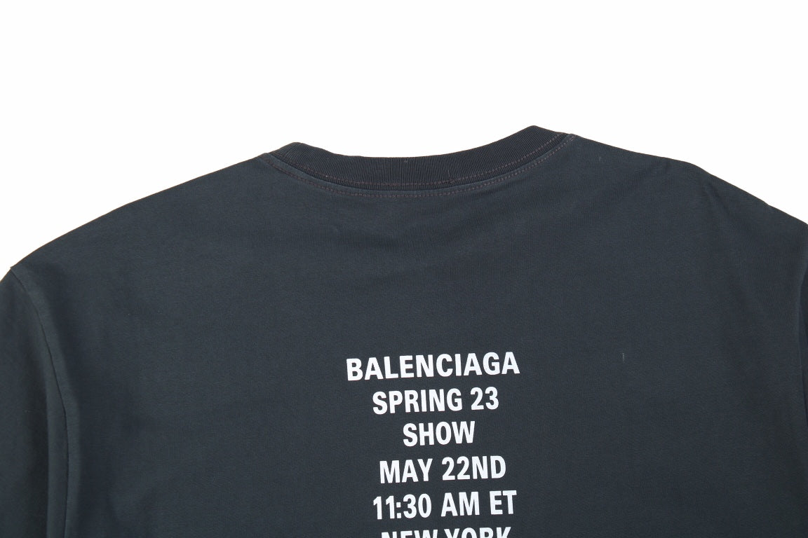 Balenciaga NYSE Logo T-Shirt - detail - replica sneakers