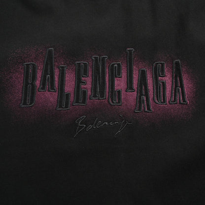 Balenciaga Neon Graphic Logo T-Shirt - detail - replica sneakers