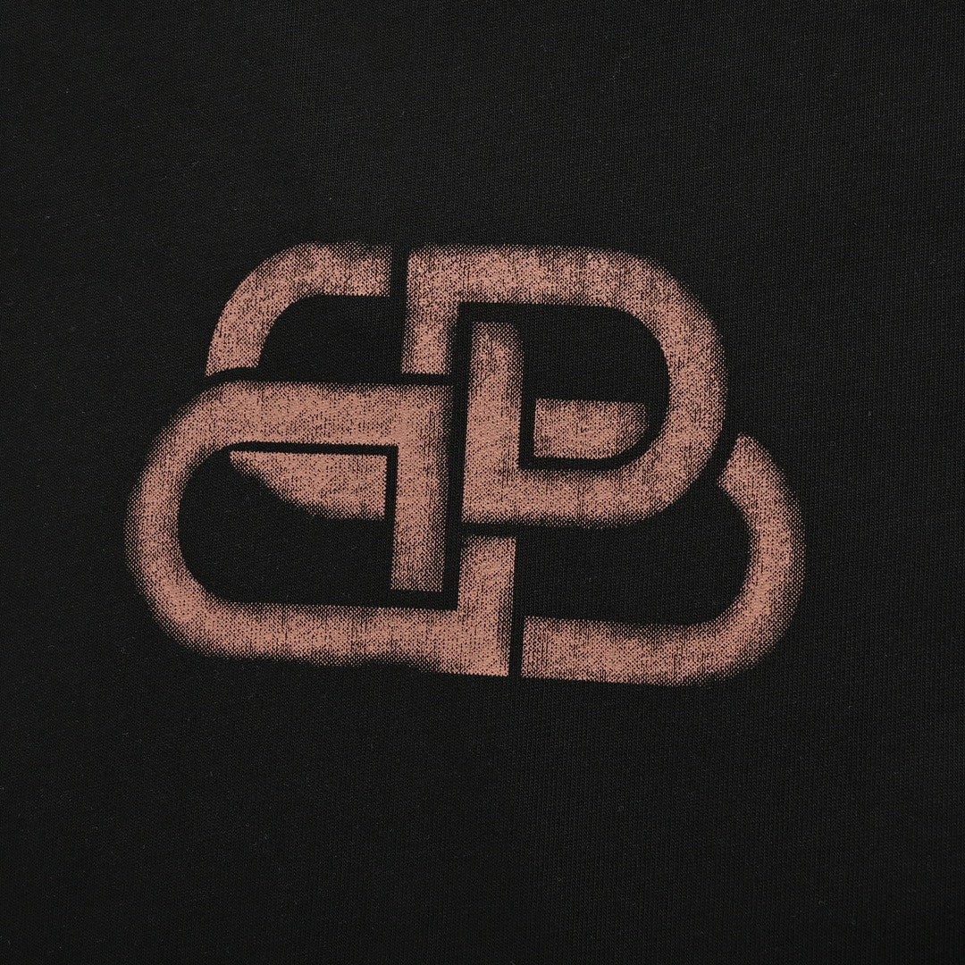 Balenciaga Logo T-Shirt - detail - replica sneakers