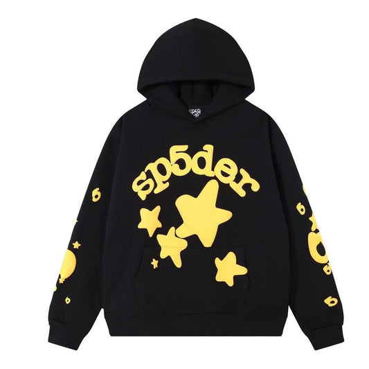 SP5DER STAR HOODIE BLACK - 1:1 replica sneakers