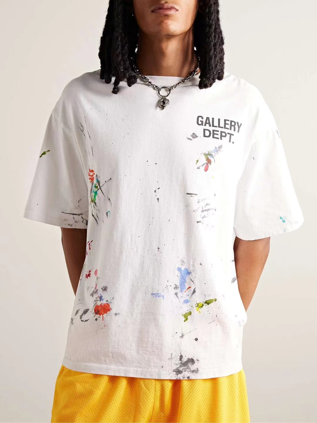 GALLERY DEPT PAINT SHOP SOUVENIR TEE - detail - replica sneakers