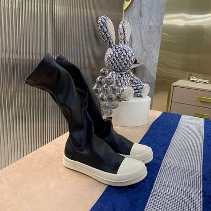 High-Top Sock Sneakers - Black Unisex Streetwear Limited Edition - **High-Top Sock Sneakers** Step into the future of footwear with these high-top sock sneakers. Combining