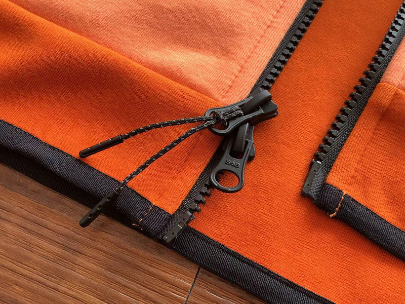 NIKE TECH FLEECE HOODIE x CAMPFIRE ORANGE - logo - replica sneakers
