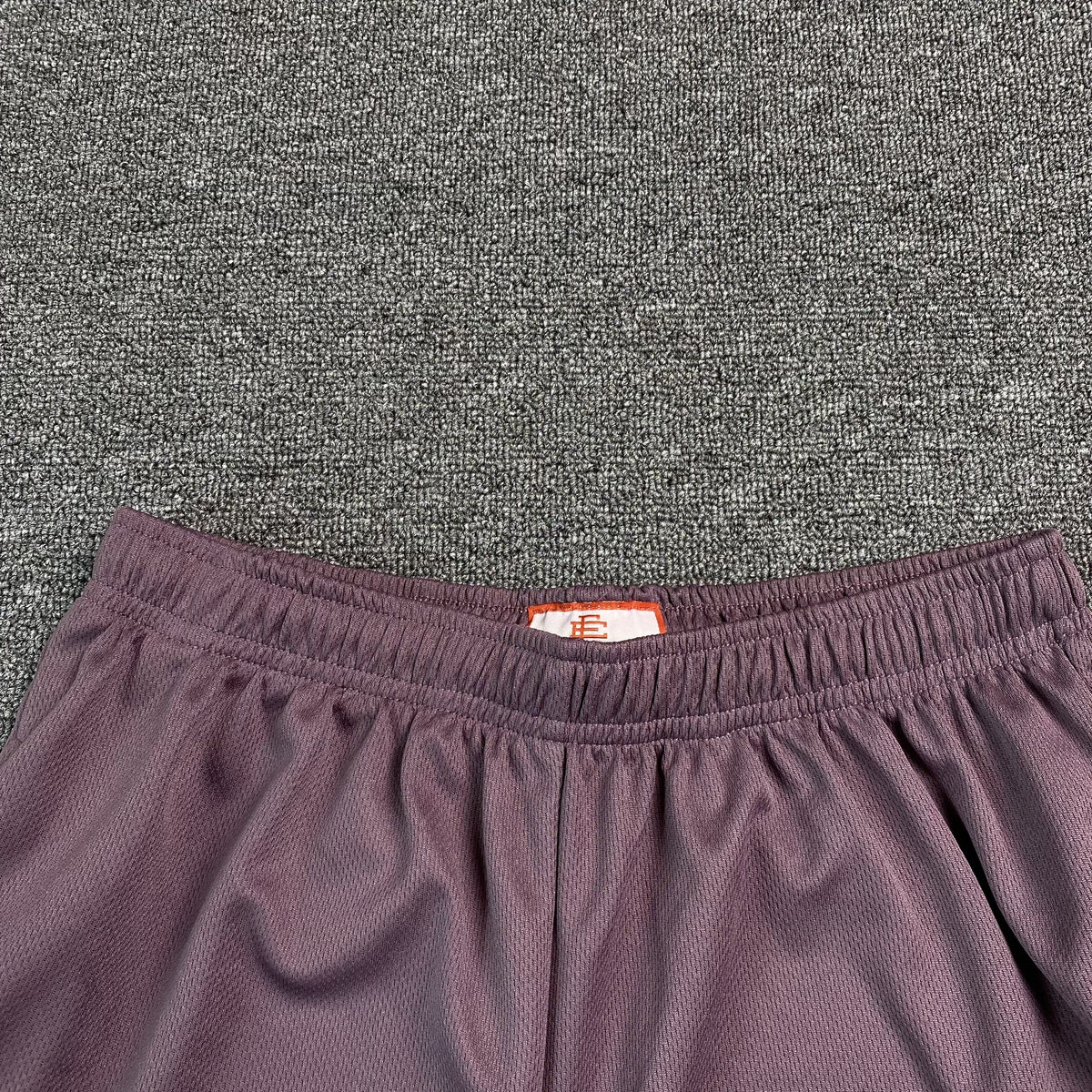 ERIC Emanuel Ee Basic Shorts Vintage Violet - - Yellow Unisex Streetwear Limited Edition - The ERIC EMMANUEL EE BASIC SHORTS VINTAGE VIOLET/YELLOW - REPLICA combine luxury streetwear aesthetics with