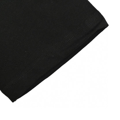 Gucci Apple Logo T-Shirt (Black) - close up - replica sneakers