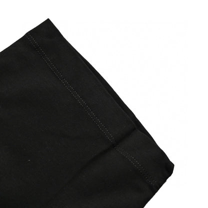 Balenciaga Tape Logo T-Shirt (Black) - close up - replica sneakers