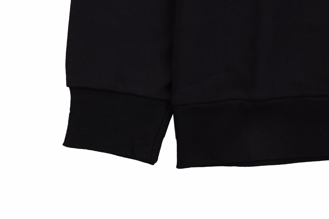 Prada Repeated Logo Sweatshirt - close up - replica sneakers