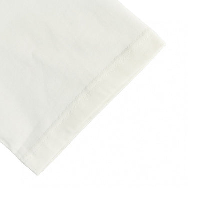 Chanel Signature Logo White T-Shirt - close up - replica sneakers