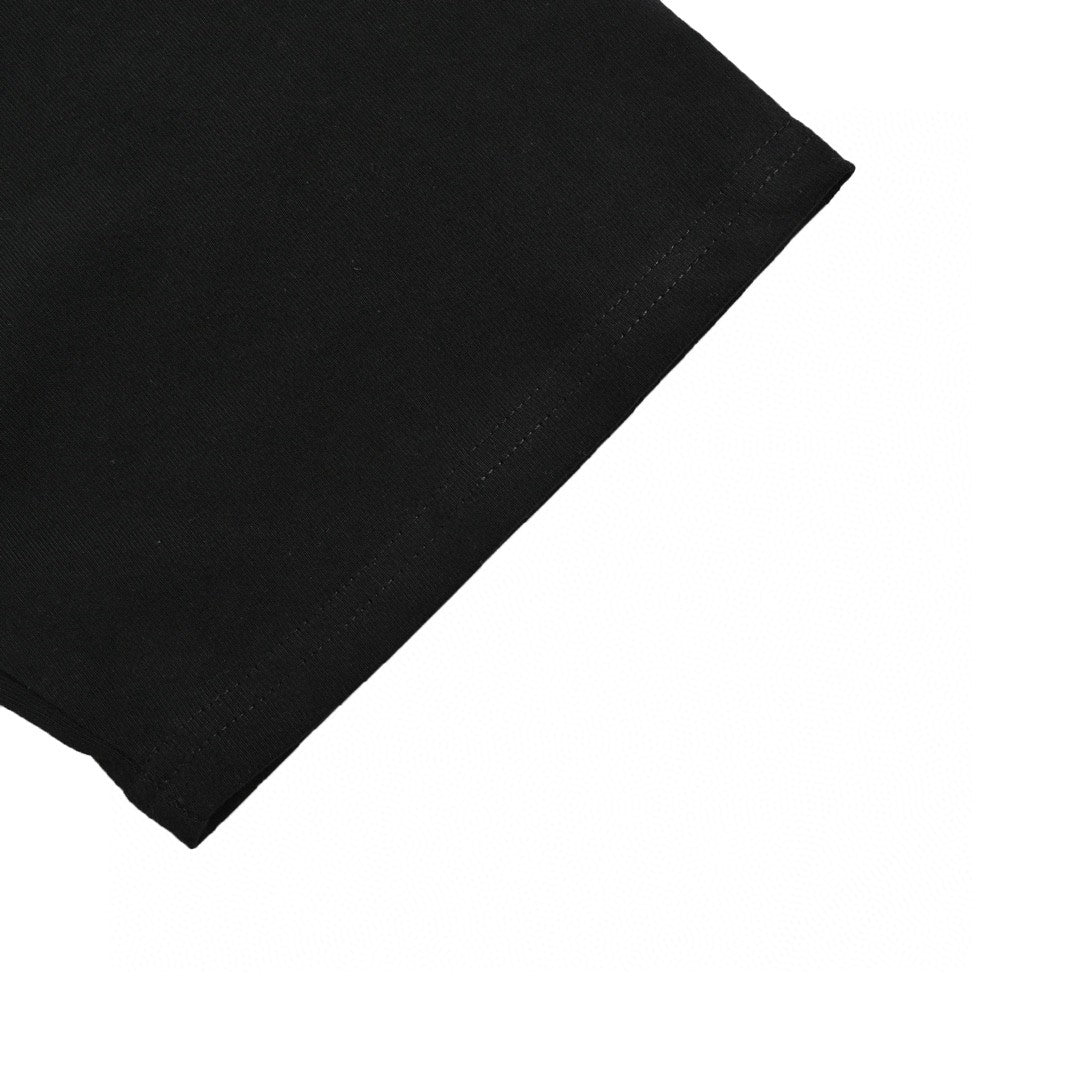 Dior 1947 Signature Black T-Shirt - close up - replica sneakers