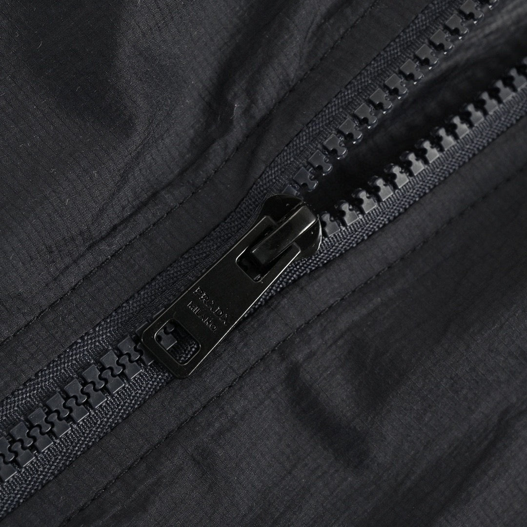 Prada Lightweight Hooded Jacket - Black - outsole - replica sneakers