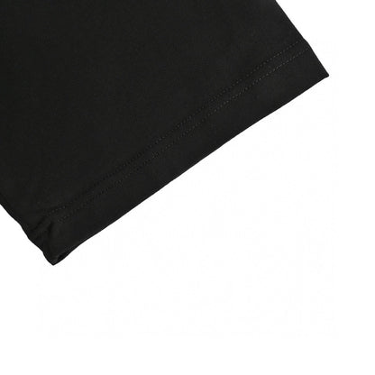 Gucci Multicolor Interlocking G Logo Black T-Shirt - close up - replica sneakers