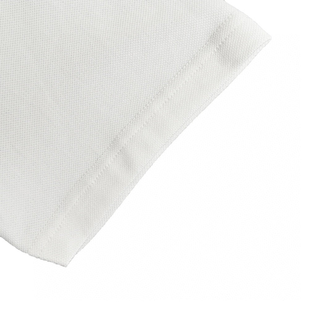 Dior Oblique Embroidered White Polo Shirt - detail - replica sneakers