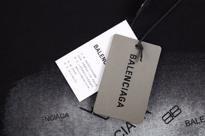 BALENCIAGA SPRAY LOGO T-SHIRT BLACK - detail - replica sneakers