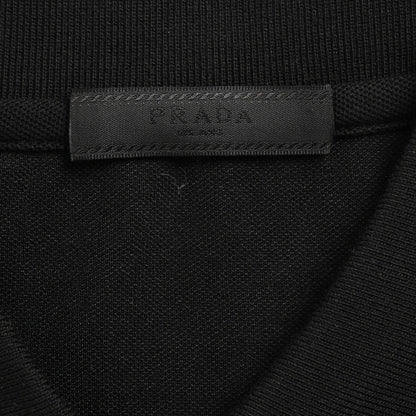 Prada Classic Black Polo Shirt - logo - replica sneakers