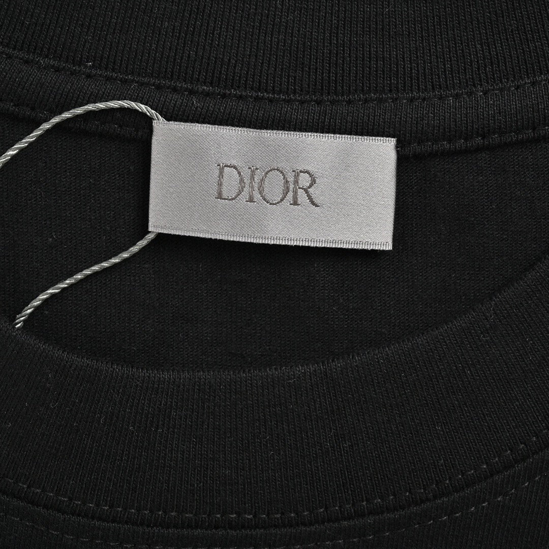 Dior Classic Logo T-Shirt (Black) - outsole - replica sneakers