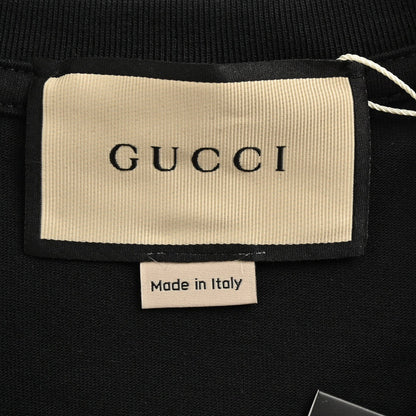 Gucci Strawberry Logo T-Shirt (Black) - outsole - replica sneakers