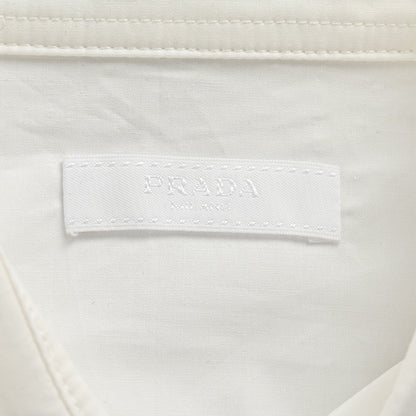 Prada Short-Sleeve Button-Up Shirt (White) - outsole - replica sneakers