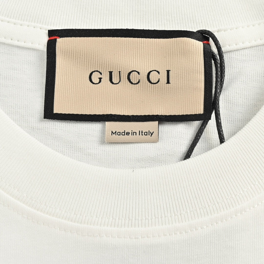 Gucci Embellished White T-Shirt - outsole - replica sneakers