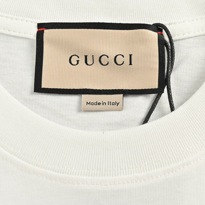 Gucci Embellished White T-Shirt - outsole - replica sneakers