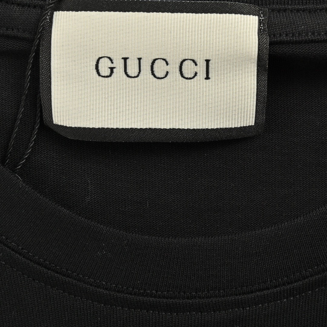 Gucci Mystical Eye Graphic Black T-Shirt - outsole - replica sneakers