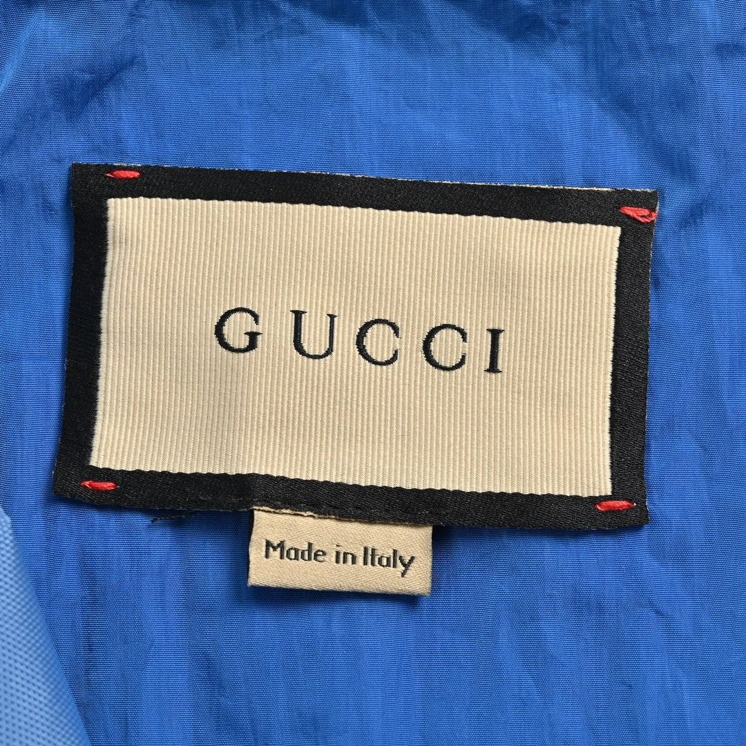 Gucci Blue Hooded Jacket - outsole - replica sneakers