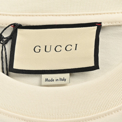 Gucci 1921 Logo Graphic T-Shirt (Beige) - outsole - replica sneakers