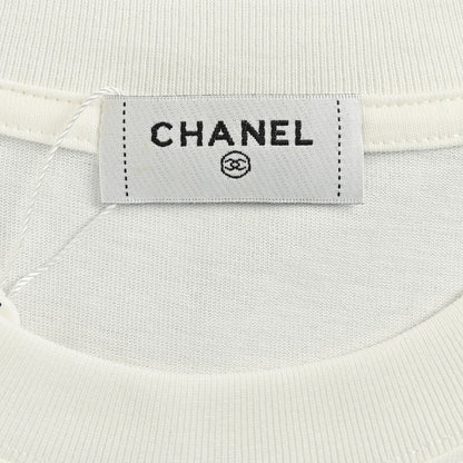 Chanel Signature Logo White T-Shirt - outsole - replica sneakers
