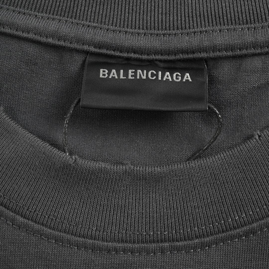 Balenciaga Political Campaign T-Shirt (Grey) - outsole - replica sneakers