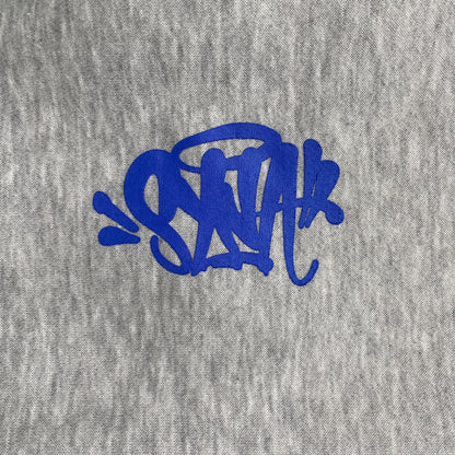SYNA WORLD COLLEGE HOODIE GREY - close up - replica sneakers