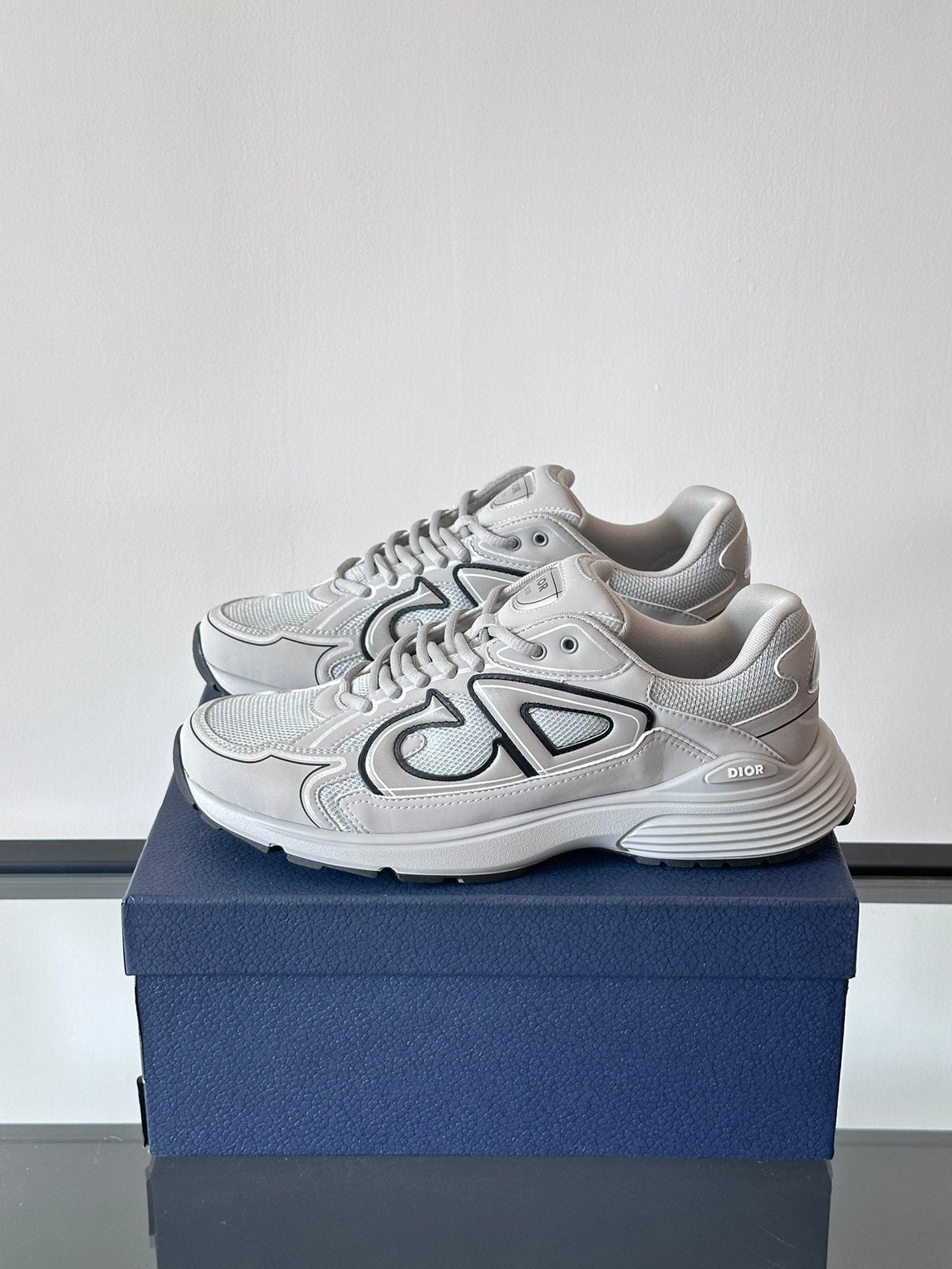 DIOR B30 Sneakers - Grey Unisex Streetwear Limited Edition - The DIOR B30 GREY - REPLICA is the perfect blend of luxury, performance, and contemporary