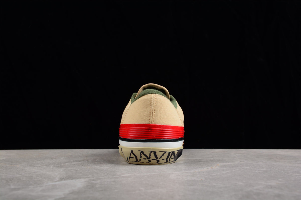 Multi-Color Canvas Low Top Sneakers - White Unisex Streetwear Limited Edition - ### Multi-Color Canvas Low Top Sneakers Elevate your footwear collection with these Multi-Color Canvas Low