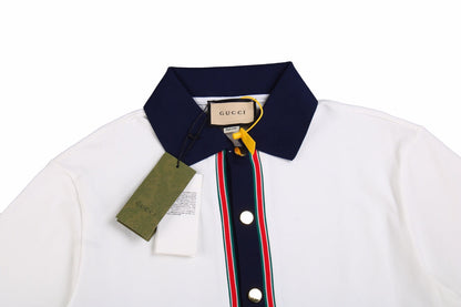 Gucci Contrast Collar Shirt - insole - replica sneakers