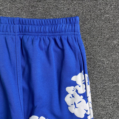 DENIM TEARS COTTON WREATH SWEATPANTS DEEP BLUE - detail - replica sneakers