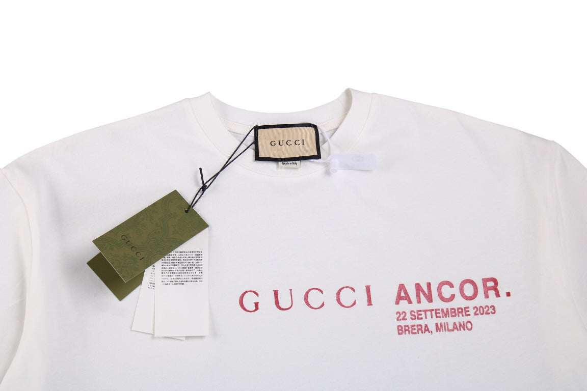 Gucci ANCOR. T-Shirt (White) - insole - replica sneakers
