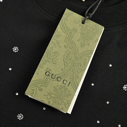 Gucci Embellished Black T-Shirt - insole - replica sneakers