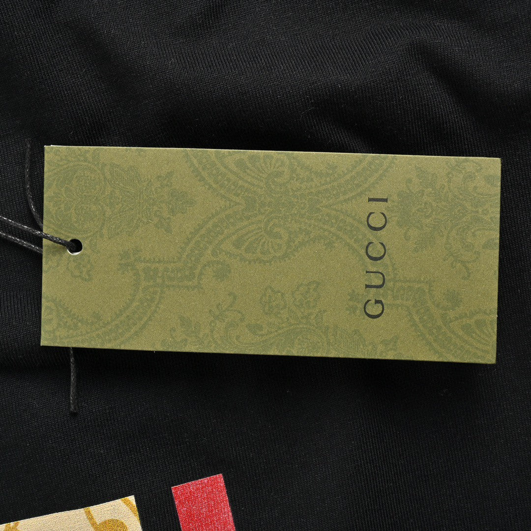 Gucci Dragon Graphic T-Shirt (Black) - insole - replica sneakers