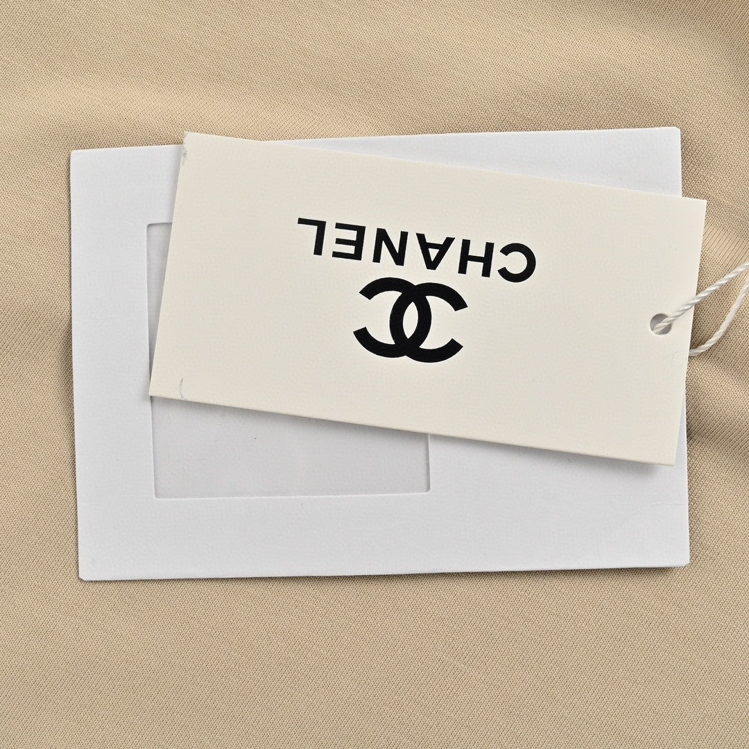 Chanel Cloud Logo T-Shirt in Beige - insole - replica sneakers