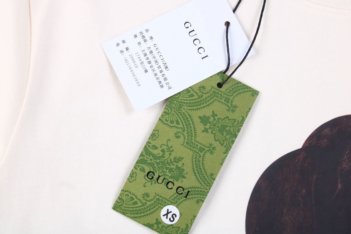 Gucci Dog Print T-Shirt - insole - replica sneakers