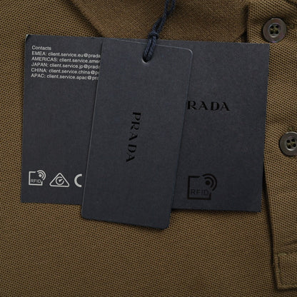 Prada Classic Olive Green Polo Shirt - insole - replica sneakers